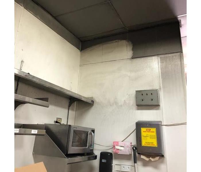 Restaurant cleaned after soot damage